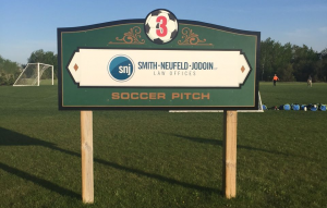 Soccer sign